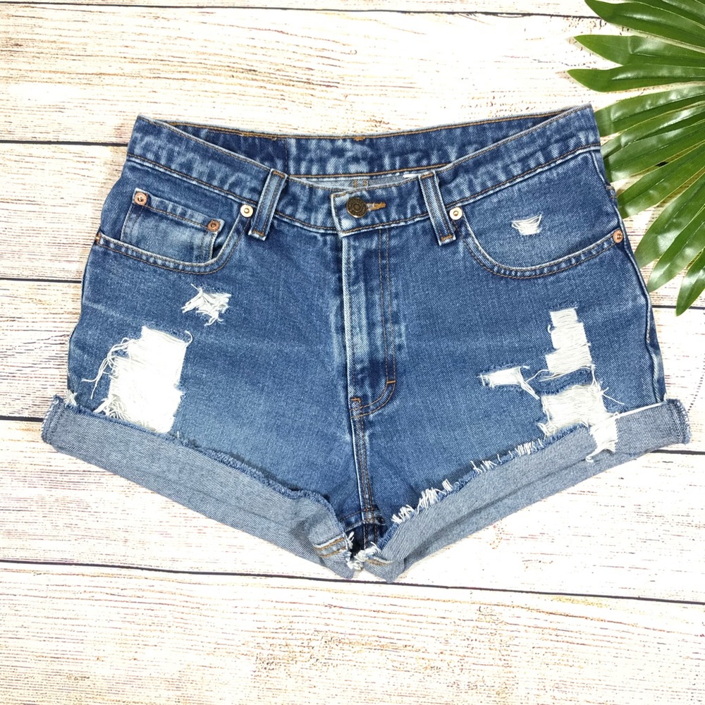 Vintage High-Rise Jordache Shorts